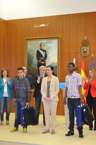 O Parlamento de Galicia entrega os premios da III edición do seu concurso escolar